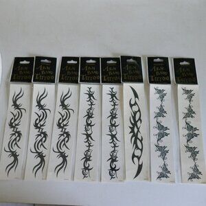 temporary arm band tattoos- assorted designs